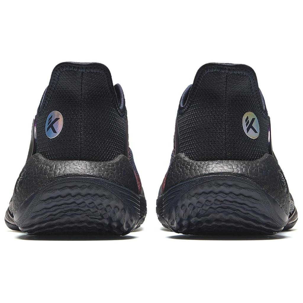 Anta 3-Point Rain 2 Cushioned Slip-Resistant Low-Top Basketball Shoes Men's Midnight Blue Sneakers 912431102-2