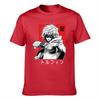Unisexs Cotton Tshirt Anime Style Character Holding Knife Print Casual Short Sleeve Tee Top
