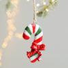 Resin Christmas Tree Hanging Pendant Gingerbread Man Christmas Decoration Xmas Tree Ornament  Xmas