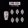 Nagelkunst Harz Diamant Schmuck Nagel Dreidimensionale Schnitzerei Diamant Schmuck Symphony Blume Tragen Nagelaufkleber