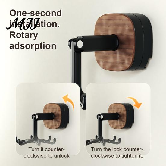 Strong Suction Cup Hangers Swivel Hook, 360 Degree Rotation And Telescopic Design No Drill Wall Vacuum Hook for Kitchen Bathroom Accessory Hooks