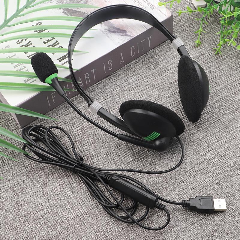 Universal USB Wired Over-Ear Gaming and Music Headset