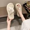 Daily casual sandals new gentle fashion versatile summer soft bottom non-slip one-word drag