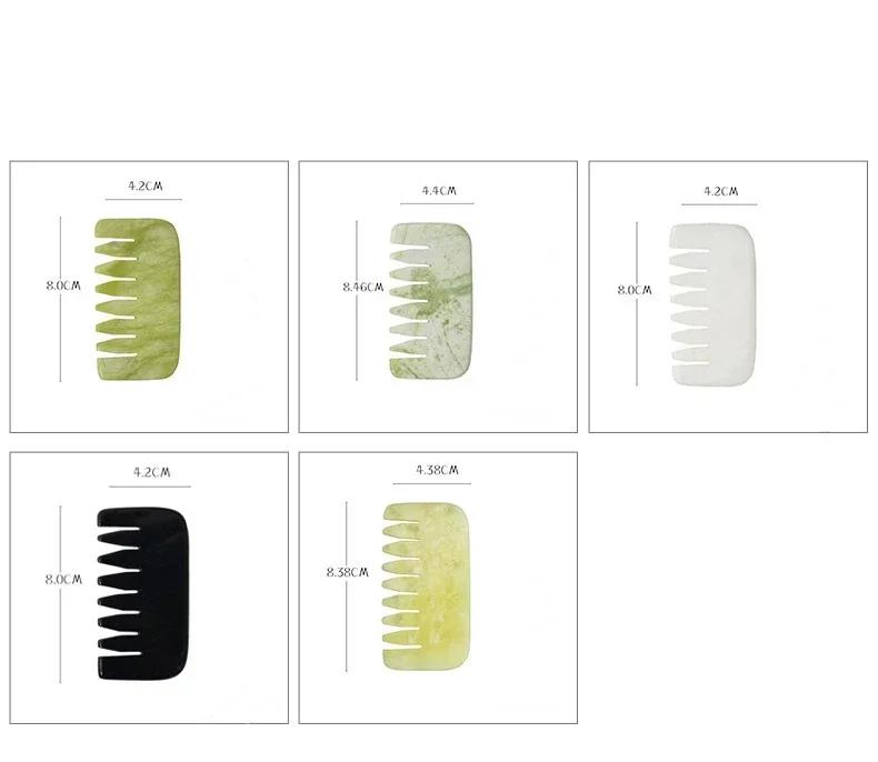 Guasha Face Scraper Head Massage Comb Gua Sha Scraping Hair Comb Scalp Care Massager Tool SPA Trigger Point Therapy