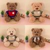 Sweater Bear Teddy  Plush Toy Bow Tie Hug Doll Stuffed Animal Gifts Decoration
