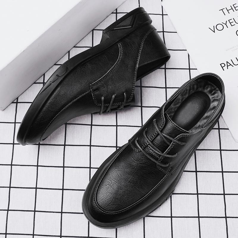 Formal Leather Shoes for Men Lace Up Oxfords Shoes New Arrival Male Wedding Party Footwear Casual Business Shoes Men Dress Flats