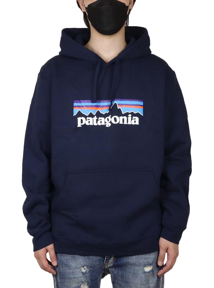 Patagonia XL Темно-синий Худи-пуловер 085 Мужской (ДЕВОЧКА) [Код товара]