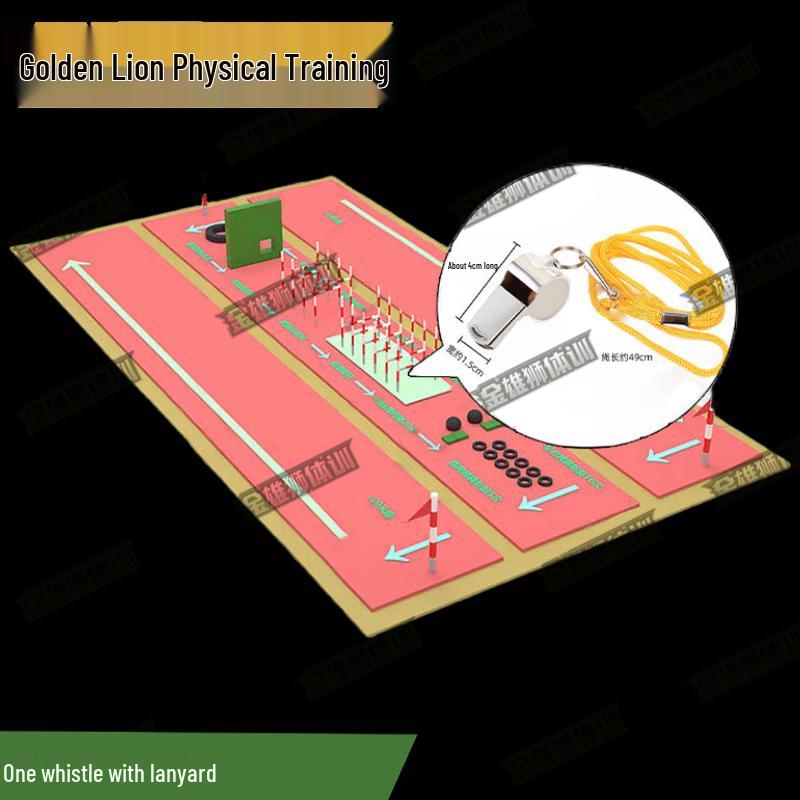 Golden Lion 400m Obstacle Course & Outdoor Fitness Equipment