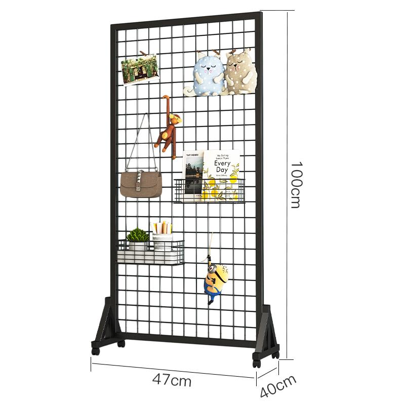 Mobiler Drahtgitter-Ausstellungsständer für Kindergarten- und Schulkunst- und Schmuckausstellungen