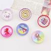 5Pcs Simulation Kitchen Decor 1/12 Dollhouse Cartoon Kt Cat Mini Plates Dishes Model Dolls House Accessories Pretend Play Toys