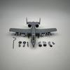 1:100 A-10A Plane Model Aircraft Simulation Display Stand Metal Alloy Fighter Realistic