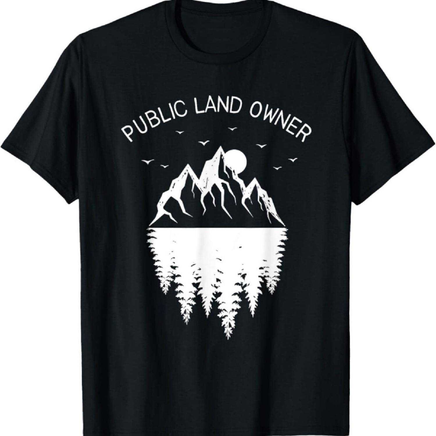 Public Landowner T-shirt; Proud Public land T-Shirt S