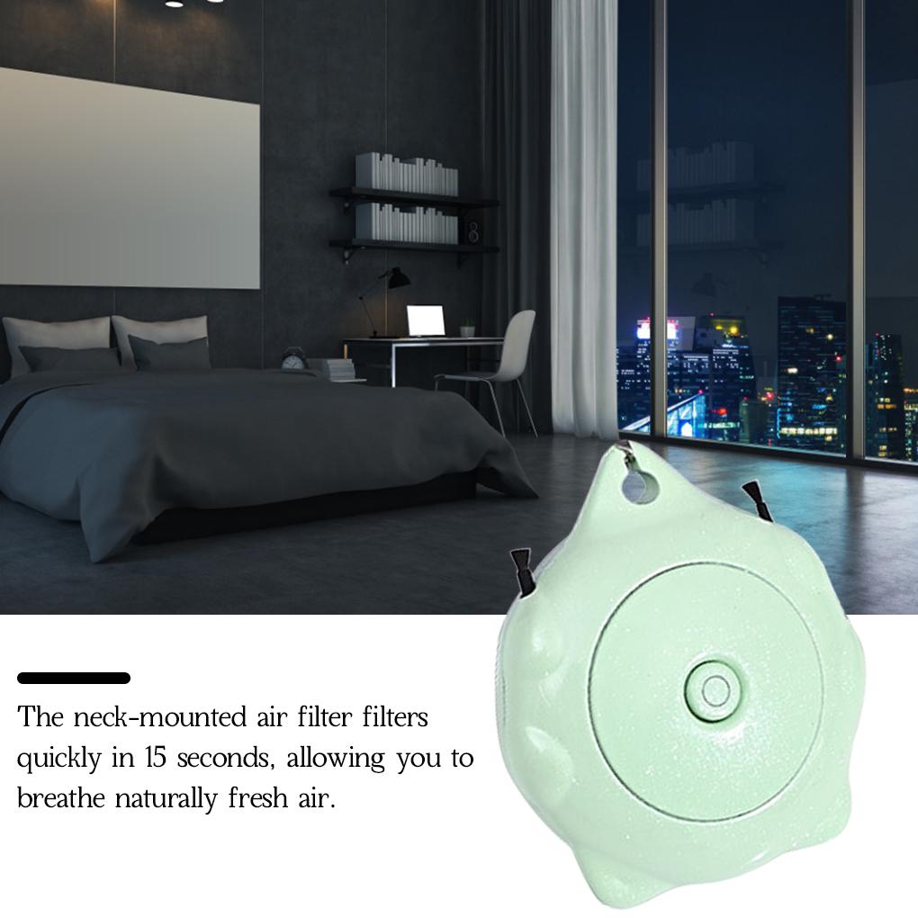 Air Filter Portable Odor Remover Home Necklace Dust Removal Machine