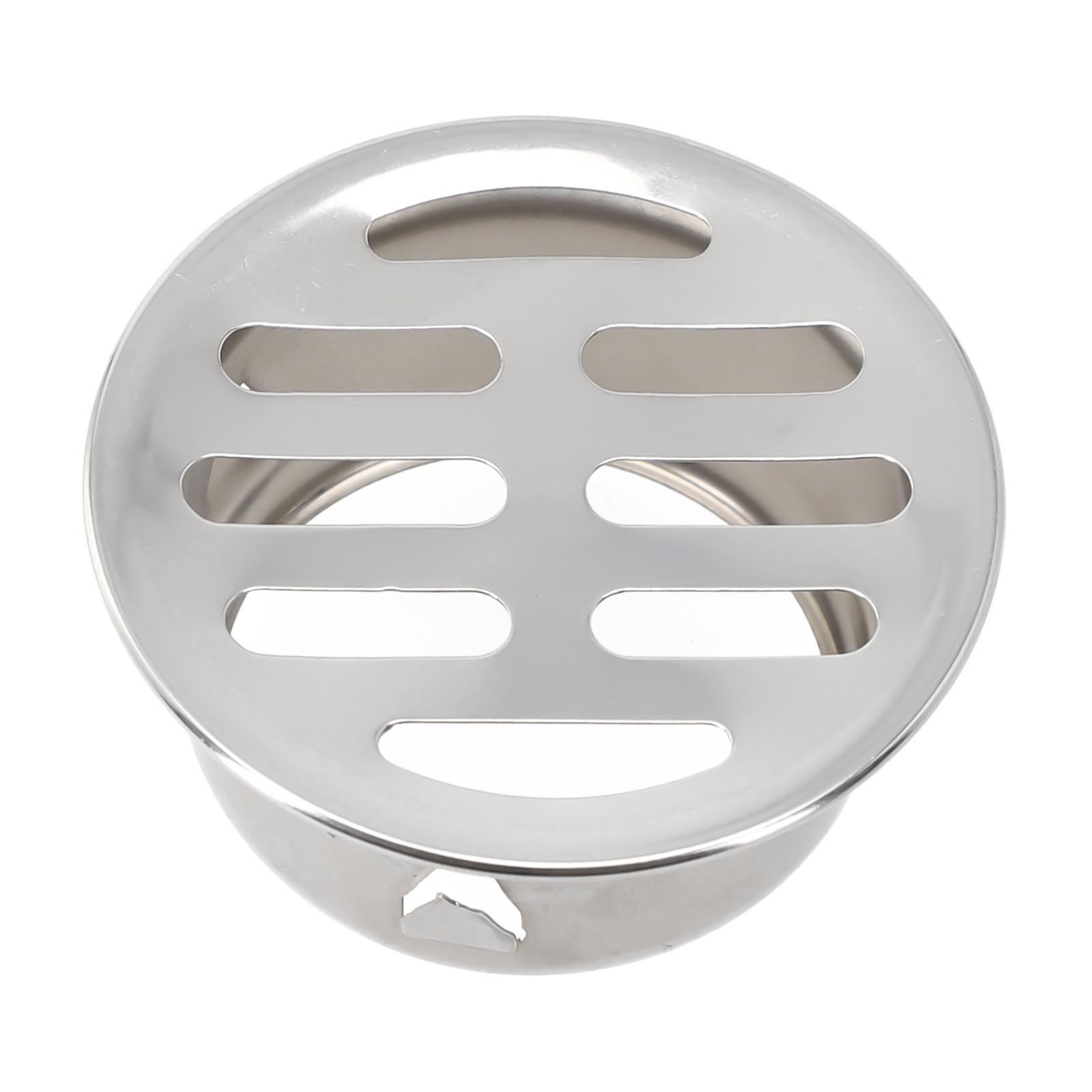 

Rain Pipe Cap Floor Drain Roof Silver Balcony Cover Ø50mm