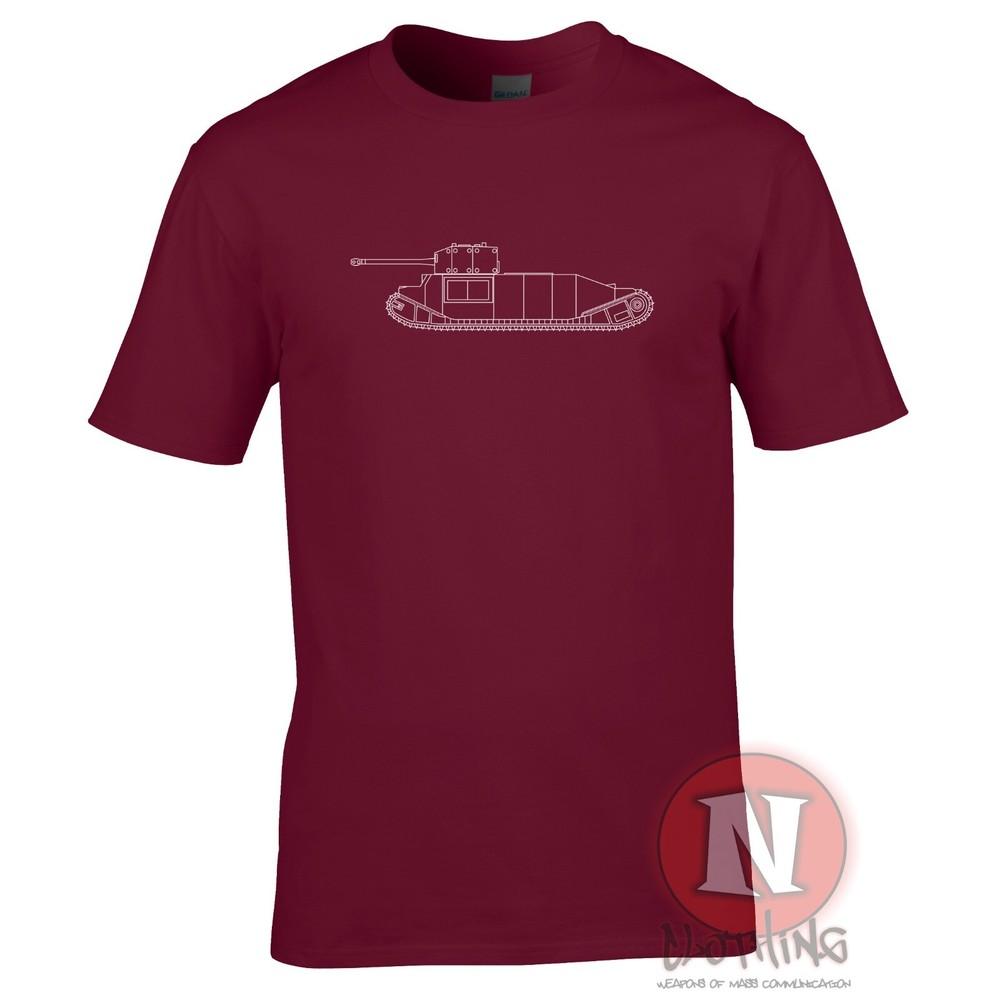 Tog 2 Heavy Tank TShirt Diagram Blueprints Ww2 Great Britain S