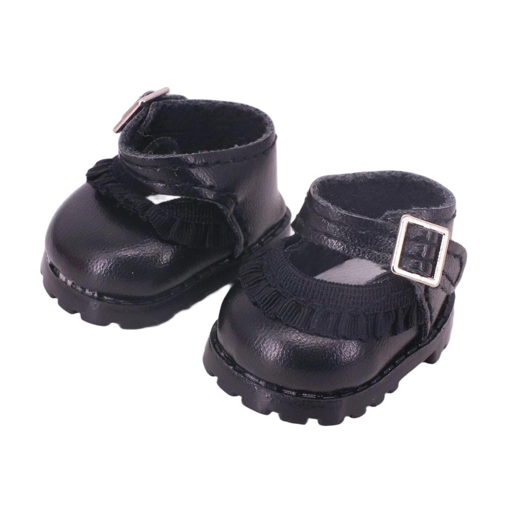 

3,8 см Обувь для кукол Однотонные Поп Кружевные парусиновые туфли ПУ Обувь для 17 см куклы Лабубу Аксессуары для одежды, Одежда для девочек, Игрушки, Подарок shoes