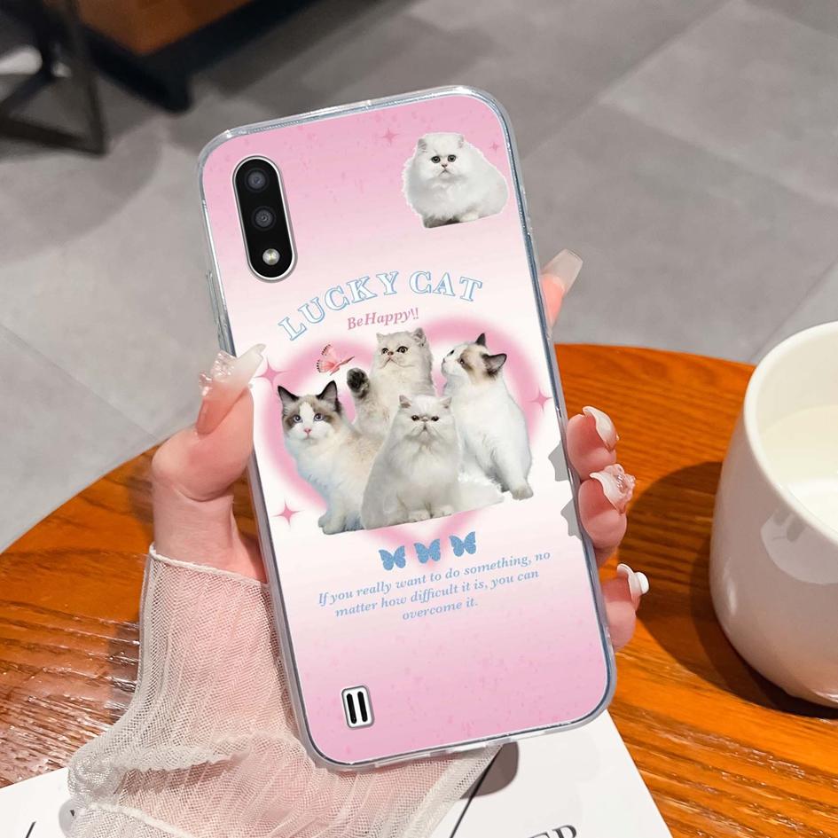 New Cases For Samsung A01 A02 A02S A03 Core A04 A04E A10 A10E A10S A11 A12 A13 A14 A21 A22 New Pink Wings Pattern Silicone High Shockproof For Samsung