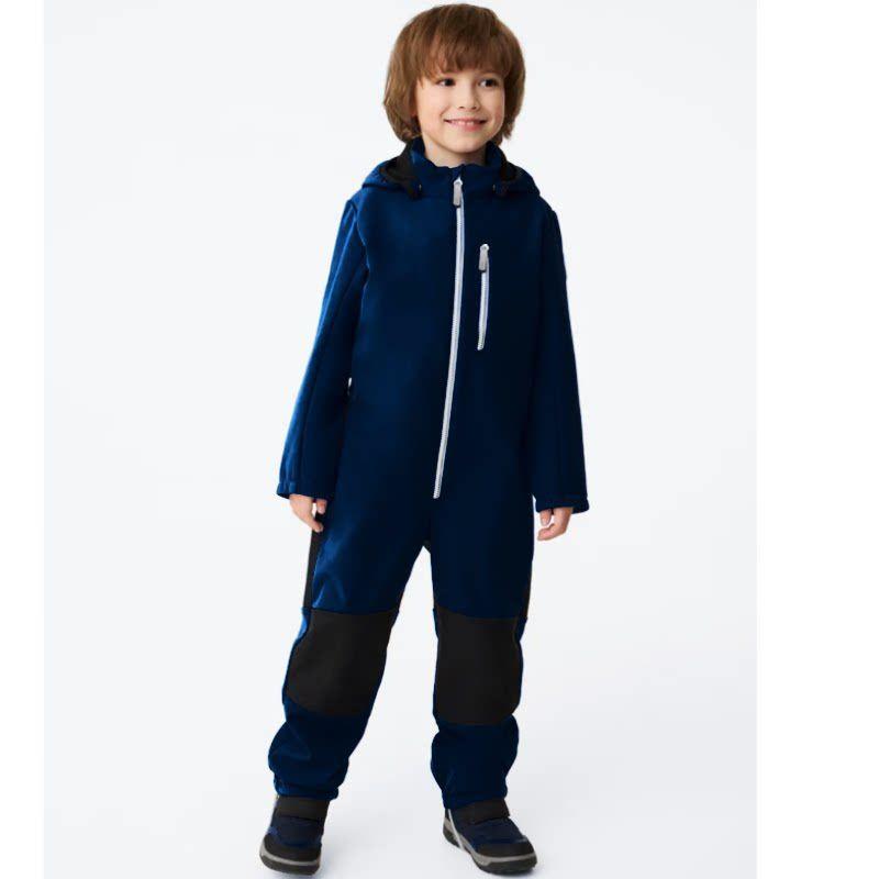 104 Export Nordic Thin Waterproof Windproof Snowproof Children's One-Piece Spring and Autumn Jacket for Temperatures from 0 to over 20 Degrees