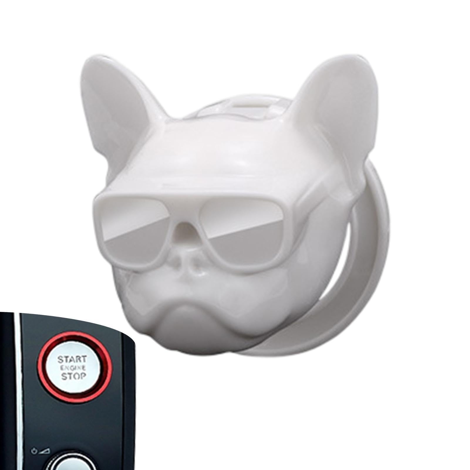 

Car Start Stop Button Cover,Scratch Resistant Car Engine Decoration Cover | Motorcycle Ignition Key Please refer to the description белый