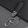 1Pcs Leather Key Chain Car Keyring Pendant Keychain Decor Styling For BMW E34 E36 E60 E90 E46 E39 E70 F10 F20 F30 X5 X6 X1 M3 M5 M6