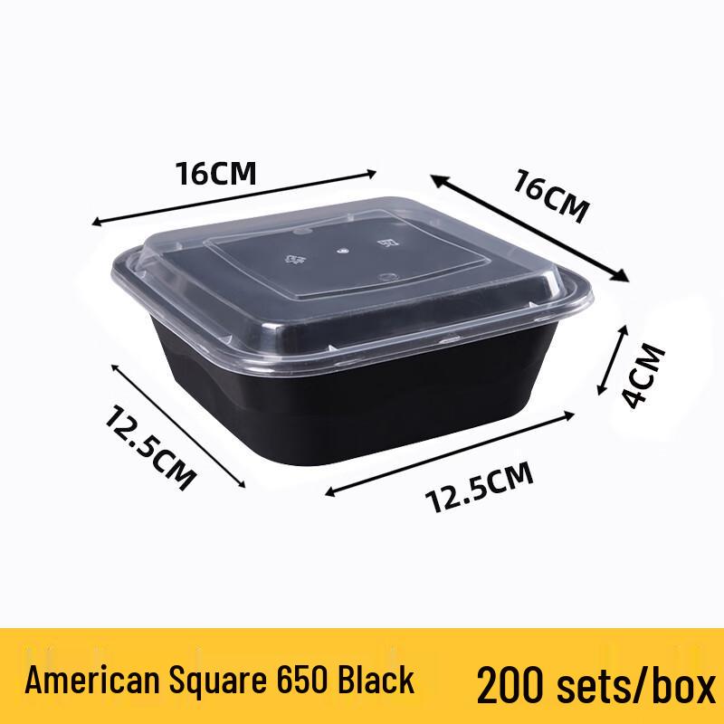 Disposable Food Containers with Lids