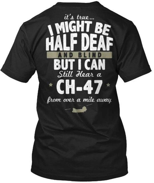 

Ch 47 Chinook Helicopter T T-Shirt Made in the USA Size S to 5XL 4XL