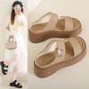 Fashion Lightweight Half Woman's Sandal For Flat Slippers Black School Shoes Sneakers Sports Famous Brands What's Shuse Maker