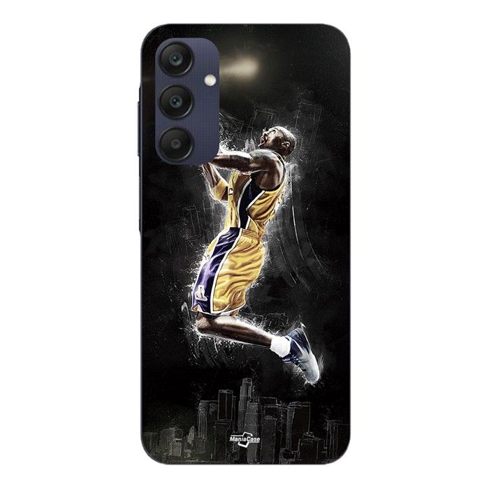 Coque Pour Samsung galaxy A25 Basketball Kobe Bean Bryant 24 Black Mamba Maniacase