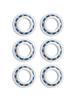 MX8 MX6 Replacement C60 Ball Bearings Smooth Rotation Tough Plastic Construction Accessory Cleaning Efficiency
