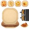 200pcs 5-7QT Air Fryer Paper Liners High Temp Resistant Food Grade Square Disposable Non Stick Microwave Safe Quick Clean