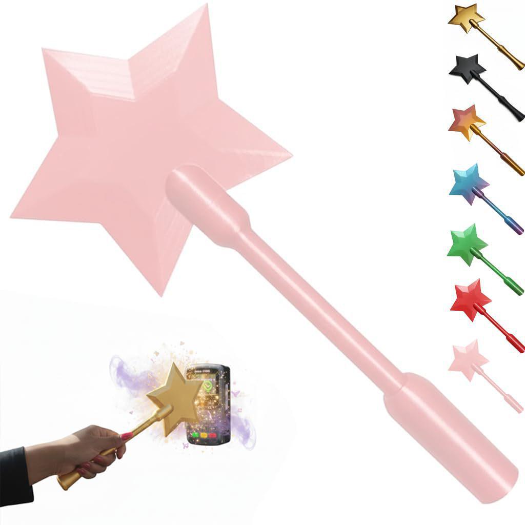

Innovative 3D-Printed Tap-to-Pay Starlight Magic Wand Card Holder розовый