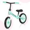 Children'S Balance Bike With Foam Wheels Eva 12" Fliko Turquoise And White