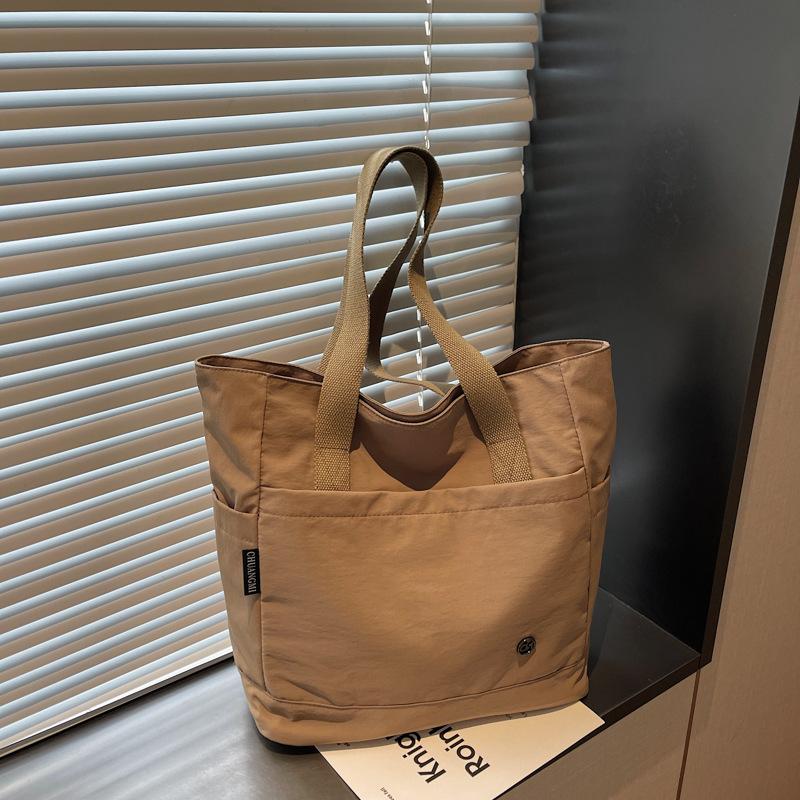 Large Capacity Cloth Bag Bag Female Tote Bag To Work Commuting Shoulder Leisure Student Class Tote Bag