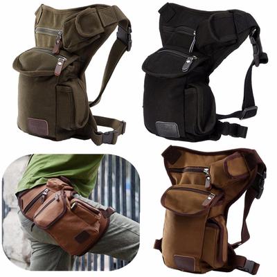 Tactical Military Hunting Drop Leg Thigh Bag Outdoor Camping Panel Utility Pouch