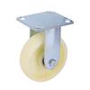 4" to 8" Heavy-Duty Nylon Casters - Double Bearing Swivel, Wear-Resistant Wheels for Trolleys