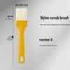 Nylon Bristle Art Brush with Wood Handle for Oil Painting