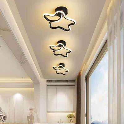 Nowoczesna lampa sufitowa LED do korytarza, prosty minimalistyczny żyrandol do korytarza, wejścia, strychu, oprawy oświetleniowe do wnętrz, lampa wisząca