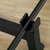 Deadlift Barbell Jack with Non-Slip Handle, for Weight Training - Black