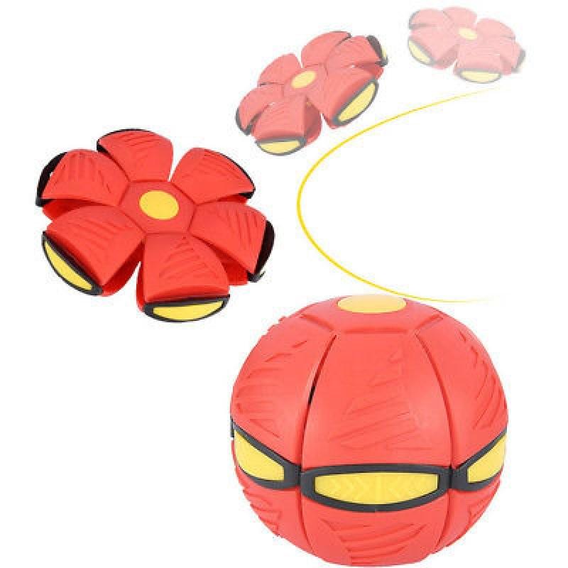 Красочный светящийся в темноте летающий диск, прыгающий мяч для игр в помещении и на улице, игрушки