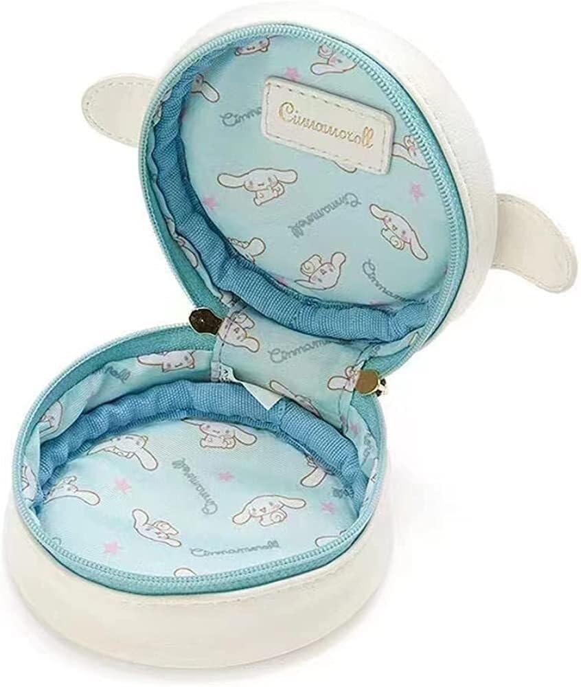 AGGZOM and Hello Kitty Coin Small Item Mini PU and Coin Travel Earphone Character Gift for Lightweight Cinnamoroll, Kuromi, Purse, Storage, Wallet,