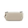 Colorblock Nylon Crossbody Bag with Grid Pattern Front Pocket Casual Sling Purse for Daily Travel