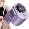LED Display Mini Silent Fan High-Speed Waist Clip Fan Neck-mounted Handheld Mini Fan  Car Use