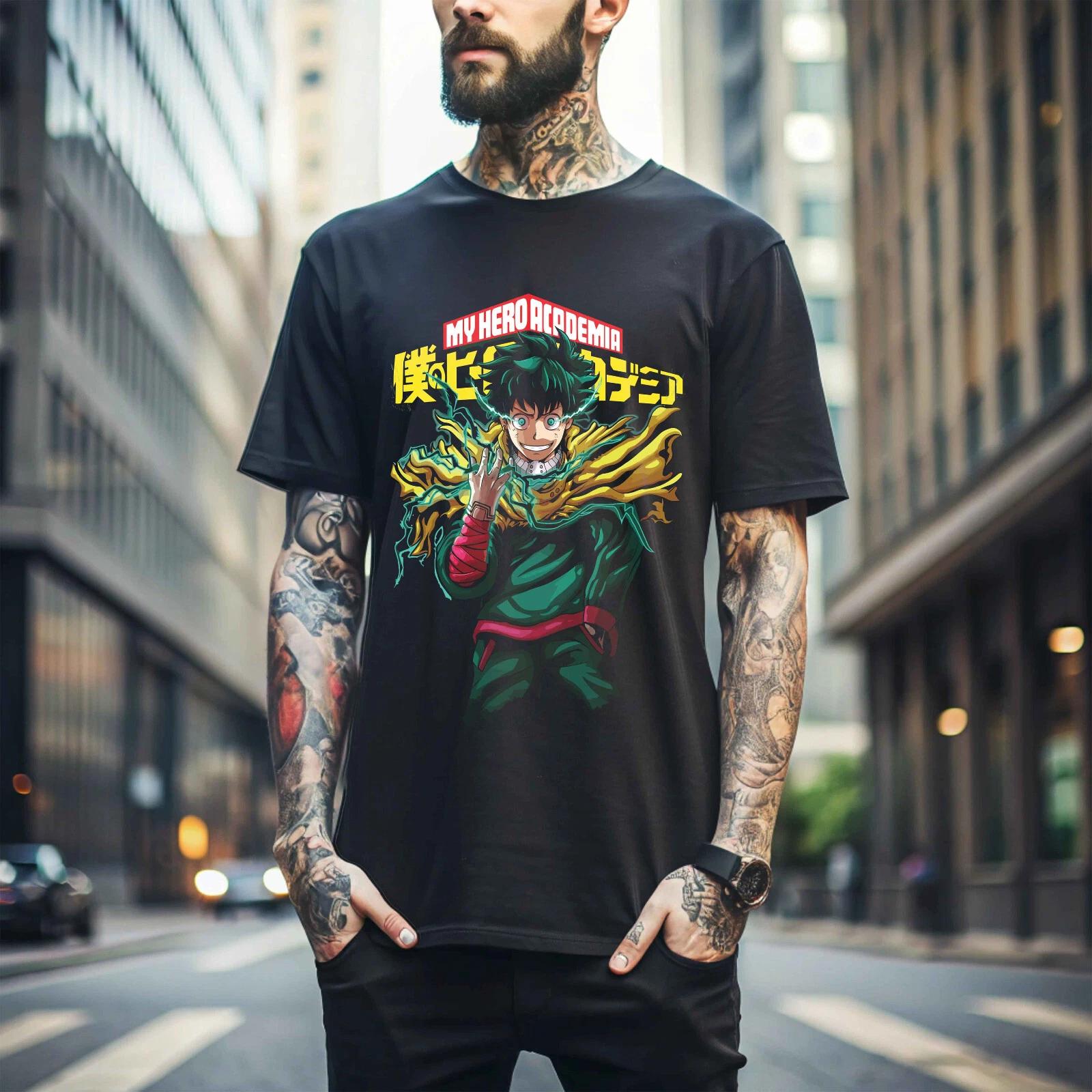 MENS WOMENS Deku T-Shirt Izuku Midoriya My Hero Academia My Hero Academia Anime Shirt 216 M
