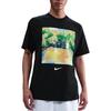 Lockeres kurzärmeliges Rundhals-T-Shirt Herren Oberteile HV1674-010
