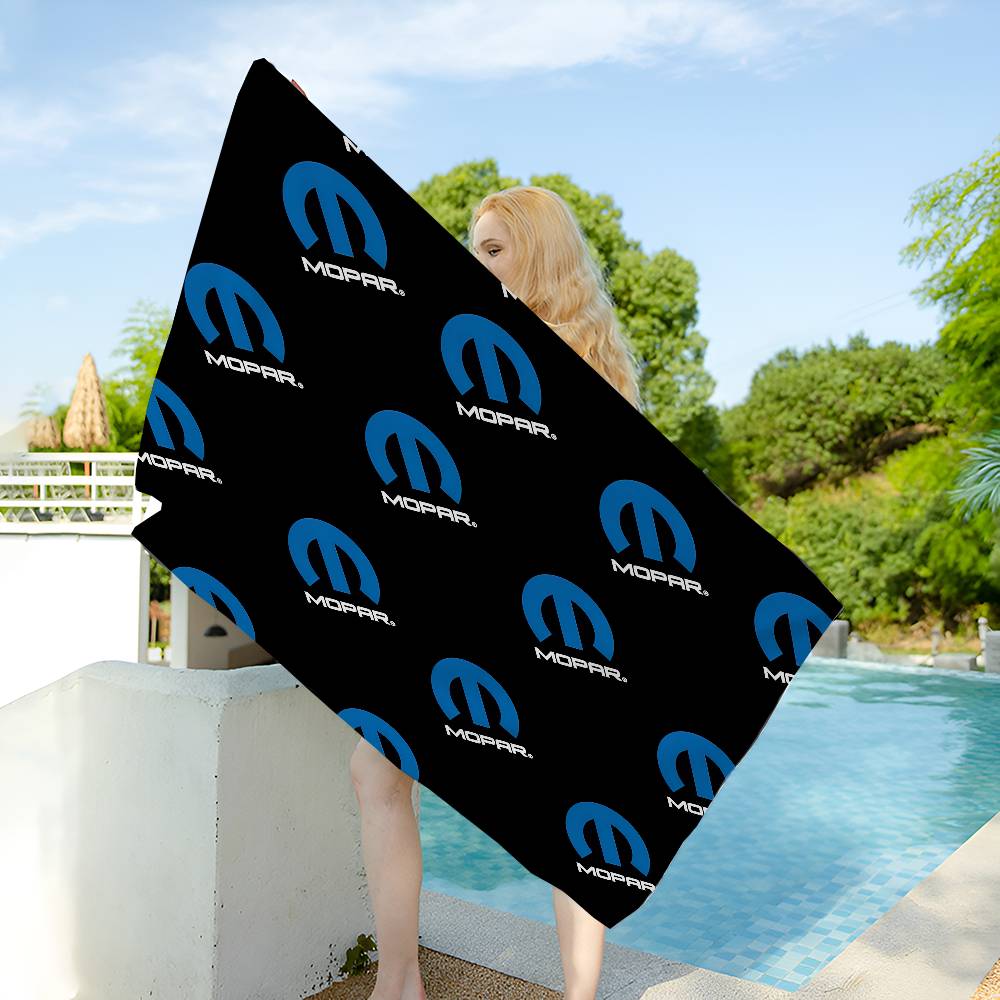 M-Mopar Anime Young Microfiber Blanket Quick Drying Beach Towels Oversized Printing Super Absorbent Pool Towel Blanket