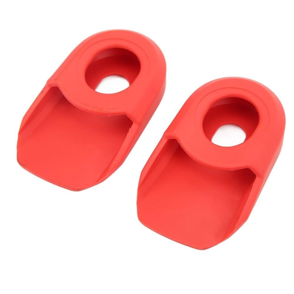 2PCS Anti-Friction Bicycle Crank Protector Soft Bike Crank Boot Crank Arm Sleeve Cycling Use