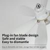 LED Ceiling Fan Light E27 With Remote Control Dimming Ceiling Fans For Room Study Living Room Household Use 85-265V Lamps