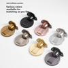 Punch-Free Invisible Magnetic Door Stopper: Stainless Steel Windproof Mechanical Self-Locking Door Stop for Home Safety
