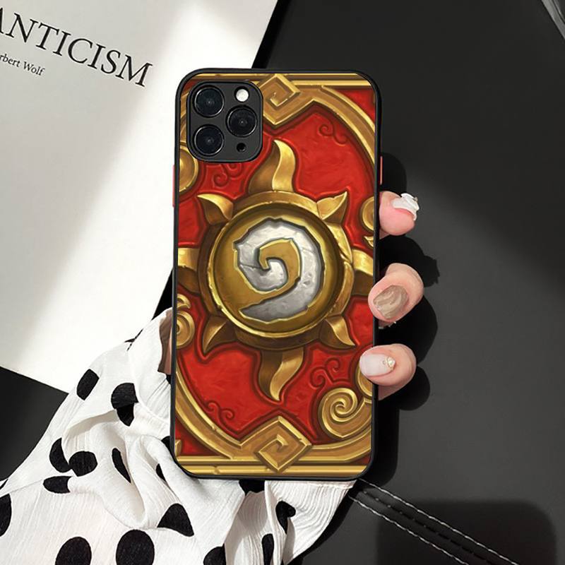 

Чехол для телефона Hearthstone с картой для iPhone 11 12 13 mini pro XS MAX 8 7 6 6S Plus X 5S SE 2020 XR iphone 5 5s SE