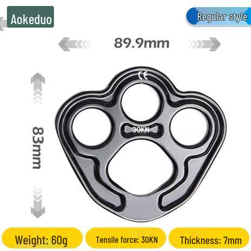 Aokedo 3-Hole Climbing Rescue Force Distribution Plate